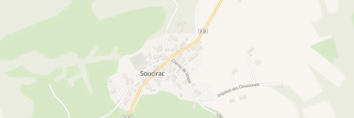 Plan du 11 Che de Vitarel à Soucirac