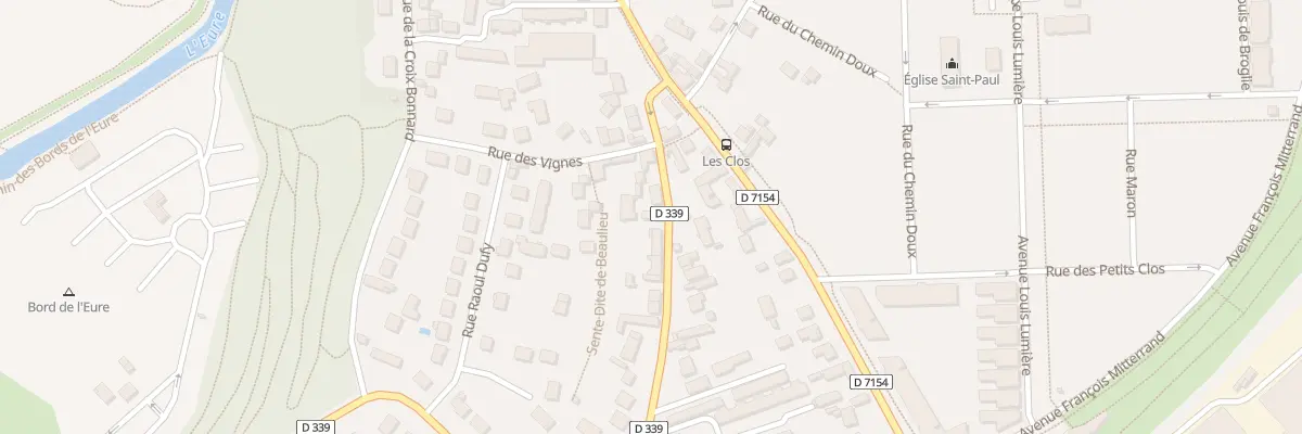 Plan du 14 Rue des Chaises à Chartres