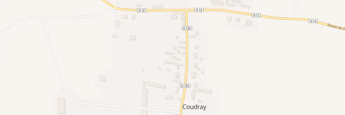 Plan du 27 Rte de la Mairie à Coudray