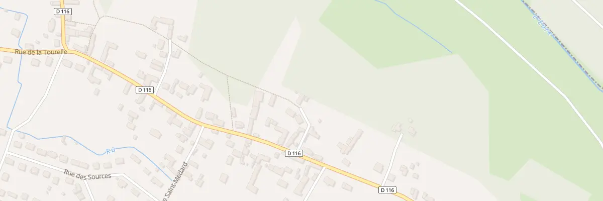 Plan du 30 Rue des Graviers à Chaudon