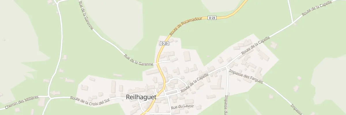 Plan du 5033 Reilhaguet à Reilhaguet