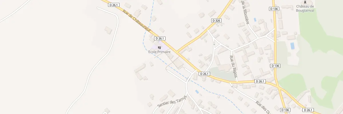 Plan du 19 Rue de Chateauneuf à Bouglainval