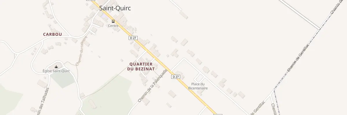 Plan du 4 Prom du Progrès à Saint-Quirc
