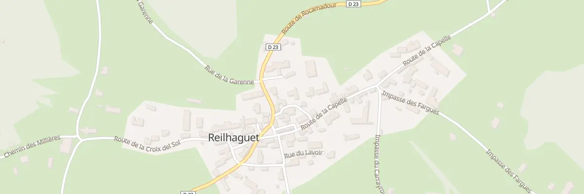 Plan du 5038 Reilhaguet à Reilhaguet