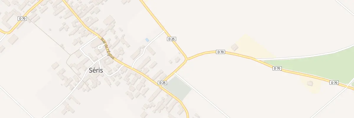 Plan du 3 Rte de Lussay à Séris