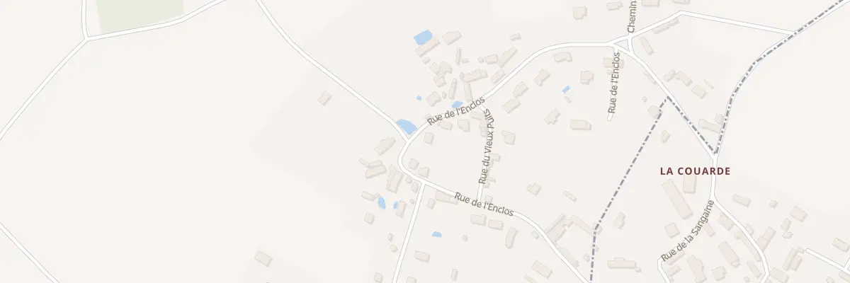 Plan du 280 Rue de l’Enclos à Guainville