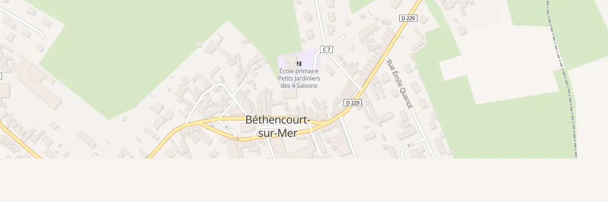 Plan du 4 Gr Grande Rue à Béthencourt-sur-Mer