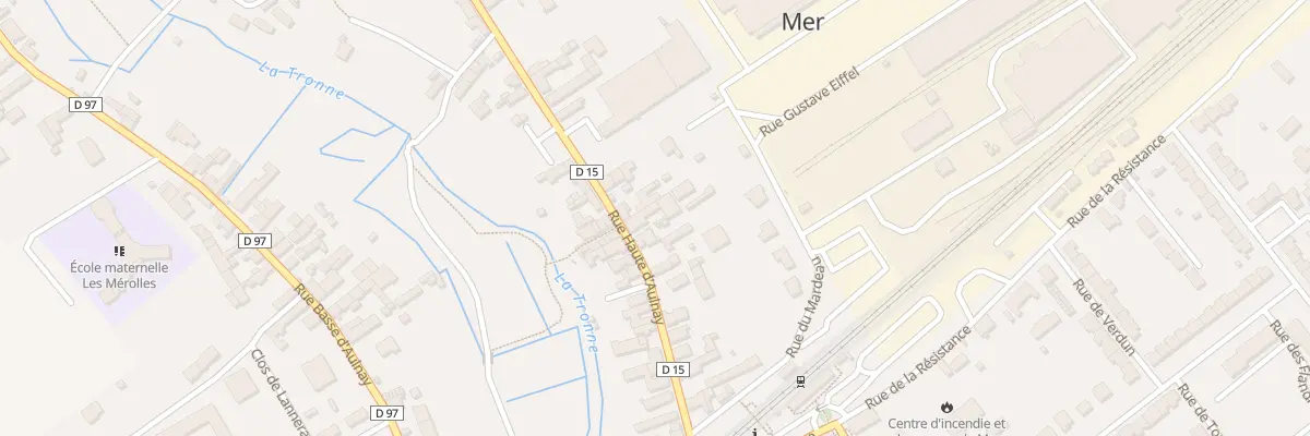 Plan du 20 Rue Haute d’Aulnay à Mer
