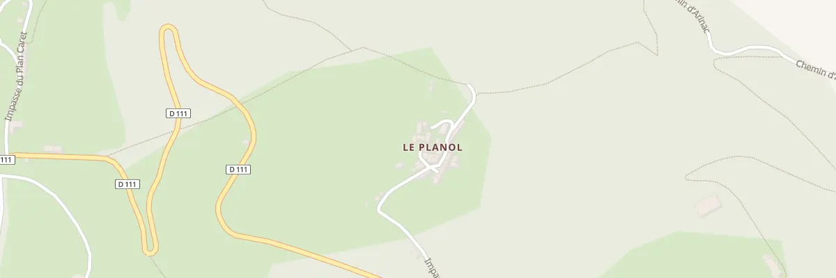 Plan du 29 Imp de la Hière à Brassac