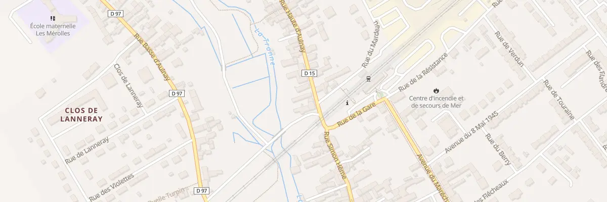 Plan du 3 Rue Haute d’Aulnay à Mer