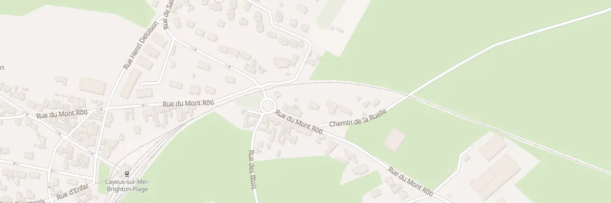 Plan du 53 Rue du Mont Rôti à Cayeux-sur-Mer