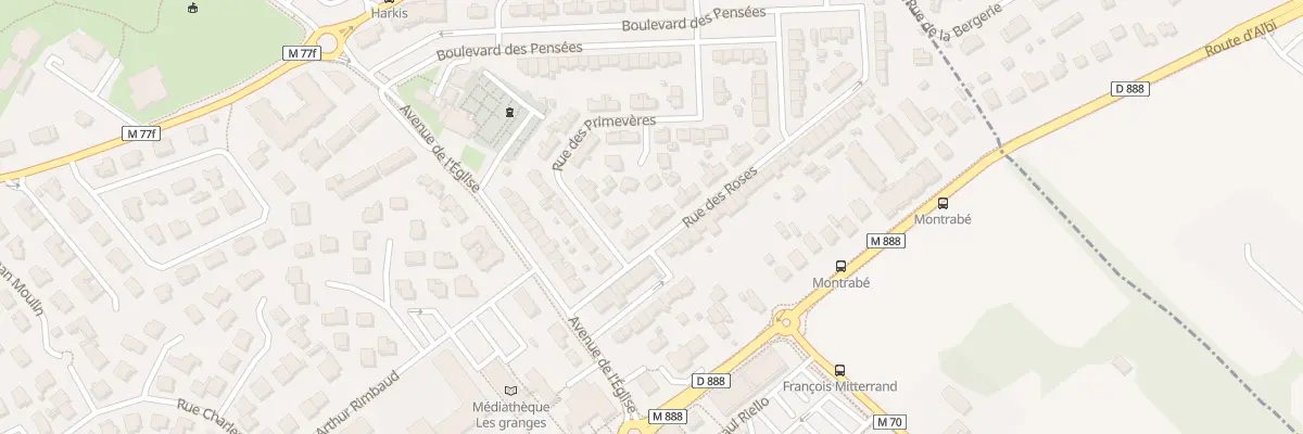 Plan du 5 Rue des Roses à Saint-Jean