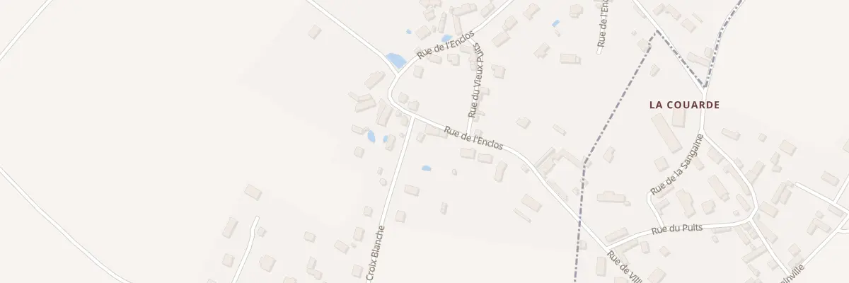 Plan du 165 Rue de l’Enclos à Guainville