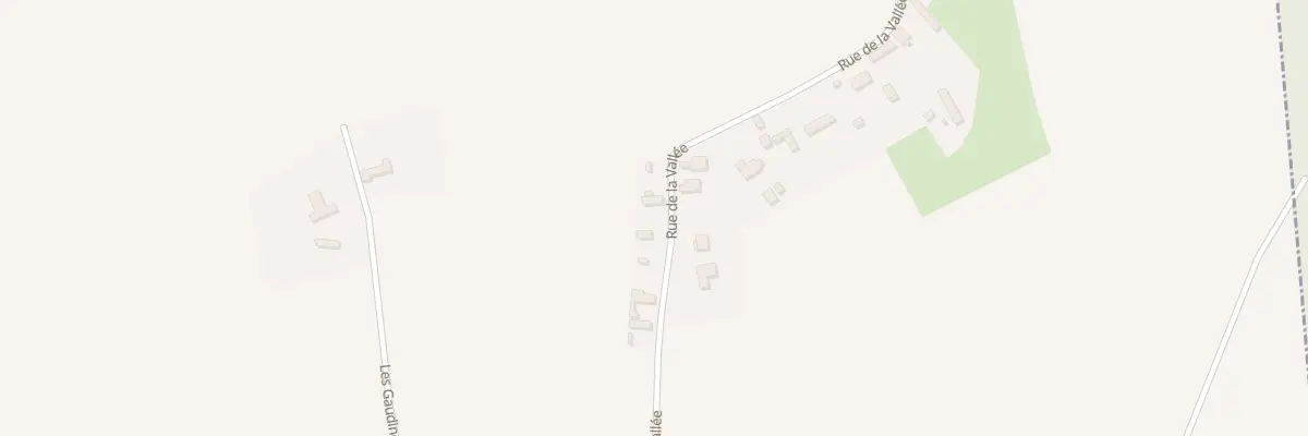 Plan du 9 Rue de la Vallee à Coudray