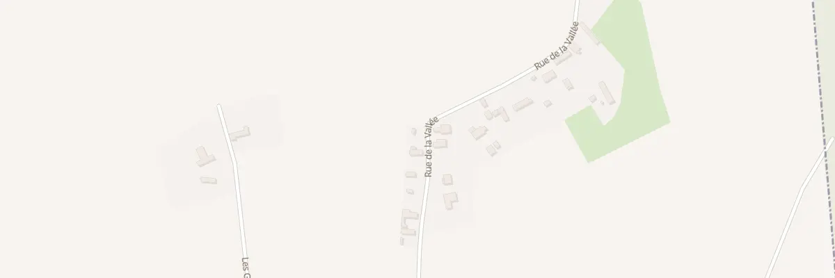 Plan du 11 Rue de la Vallee à Coudray