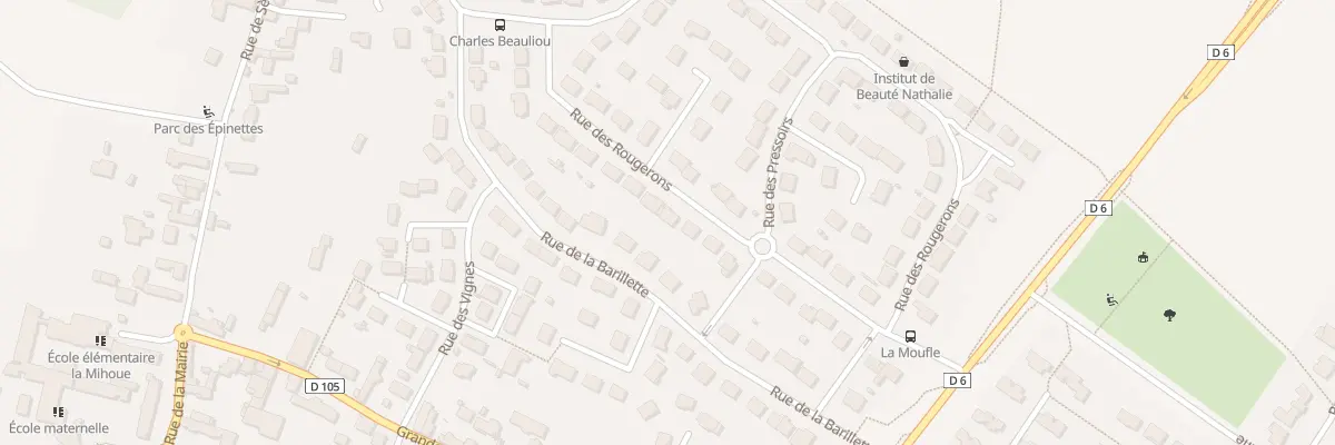Plan du 91 Rue des Rougerons à Champhol