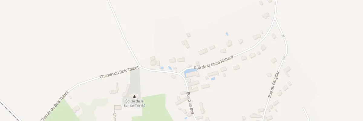 Plan du 1 Rue de la Mare Richard à Saint-Illiers-le-Bois