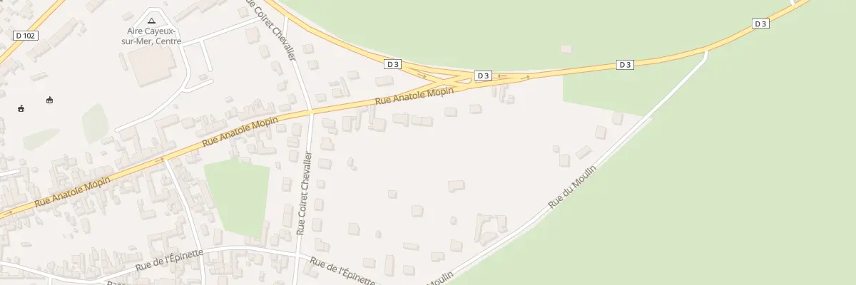 Plan du 114 Rue Anatole Mopin à Cayeux-sur-Mer