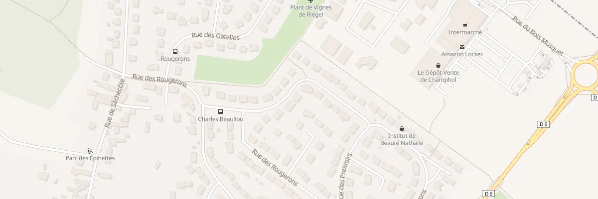 Plan du 16 Rue des Rougerons à Champhol