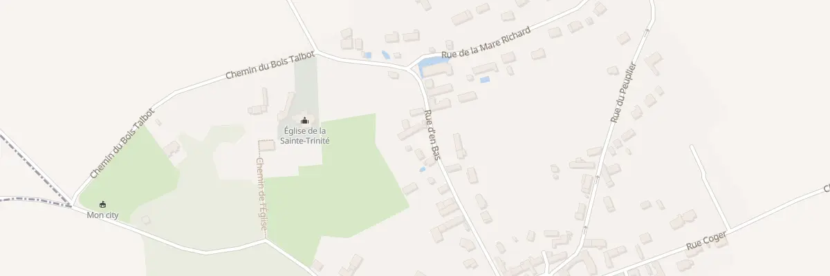 Plan du 19 Rue d’En Bas à Saint-Illiers-le-Bois