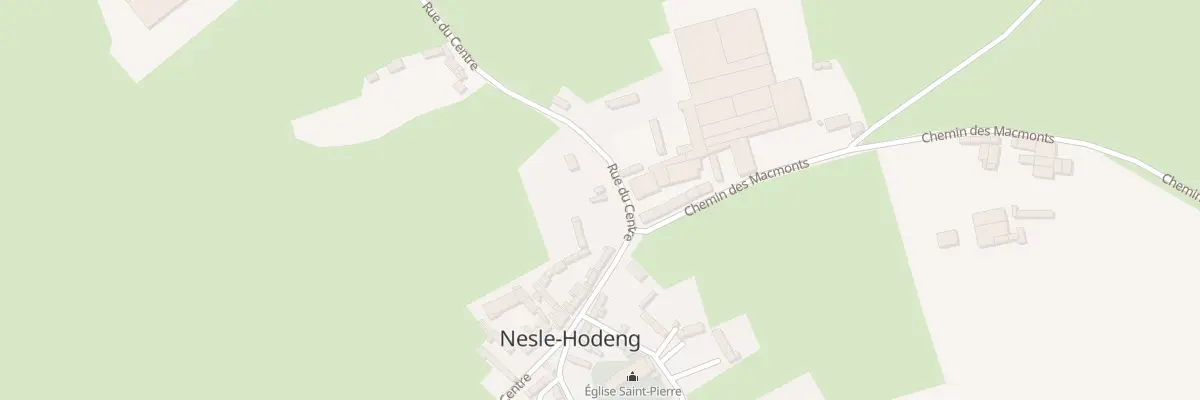 Plan du 5009 Le Bourg à Nesle-Hodeng