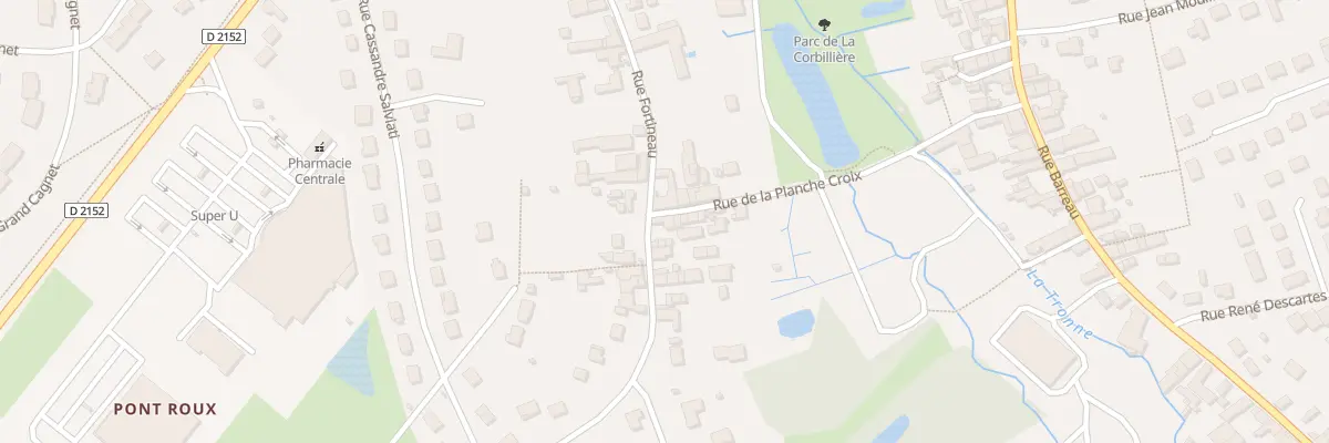 Plan du 17 Rue Fortineau à Mer