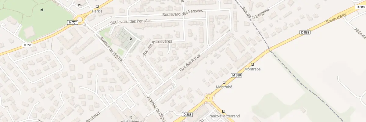 Plan du 11 Rue des Roses à Saint-Jean