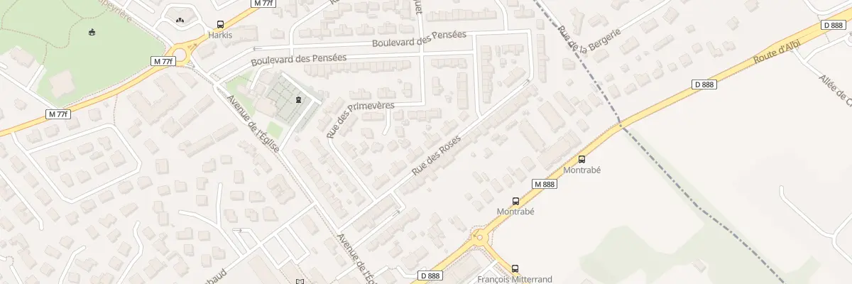 Plan du 13 Rue des Roses à Saint-Jean