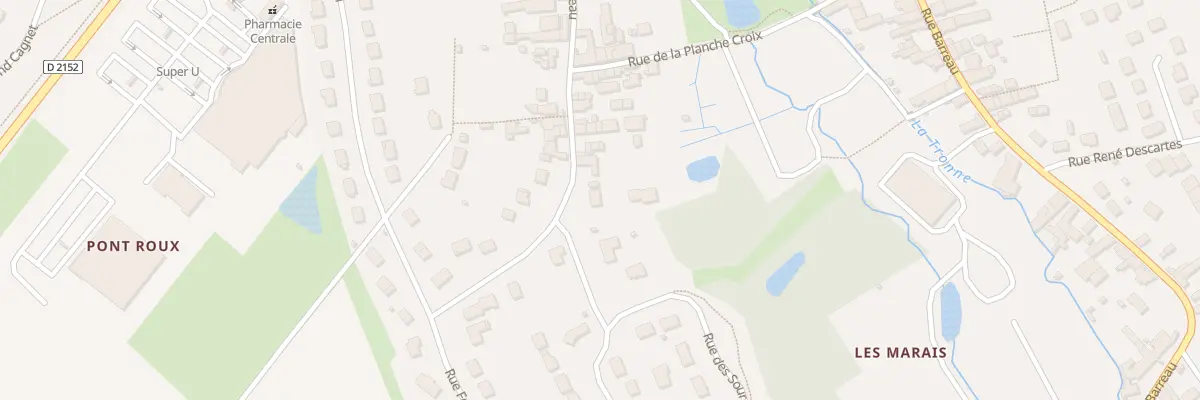 Plan du 35 Rue Fortineau à Mer
