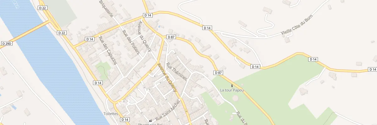 Plan du 18 Rue du Pech à Villemur-sur-Tarn