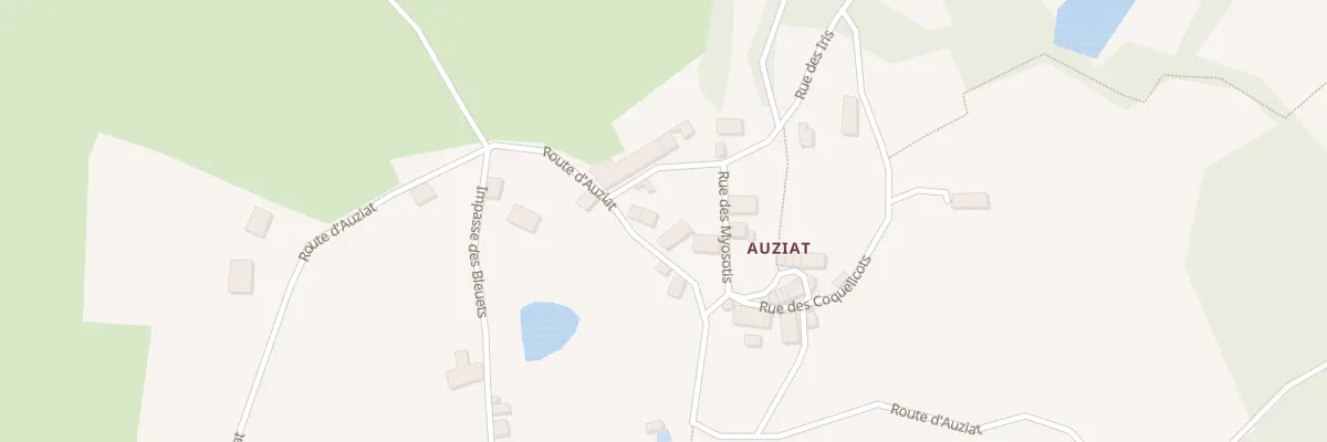Plan du 7 Rte d’Auziat à Saint-Laurent-les-Églises