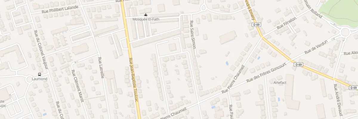 Plan du 19 Rue Maximilien De Robespierre à Brive-la-Gaillarde