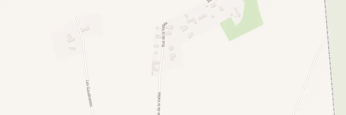 Plan du 2 Rue de la Vallee à Coudray