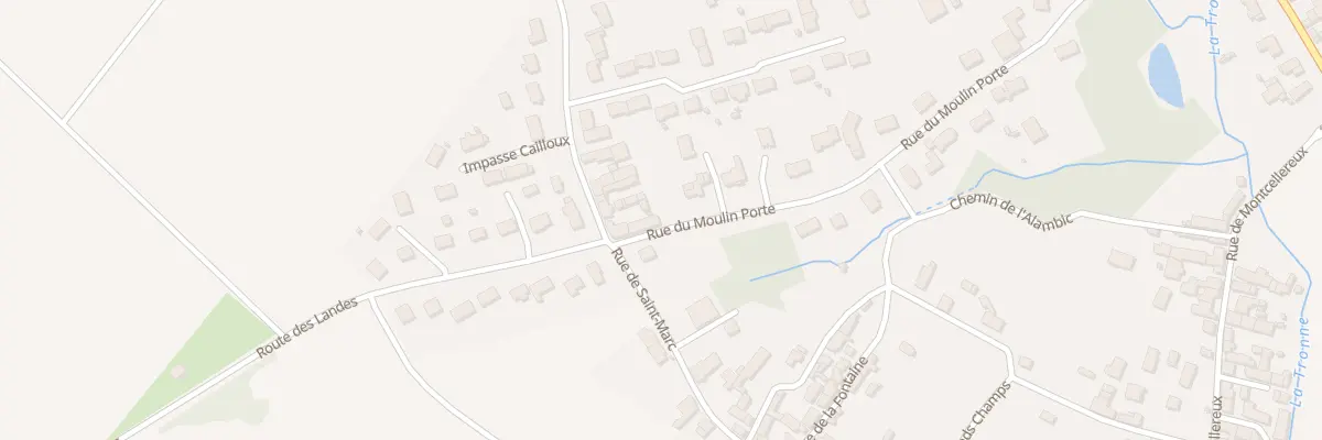 Plan du 3 Rue de Moulin Porte à Mer