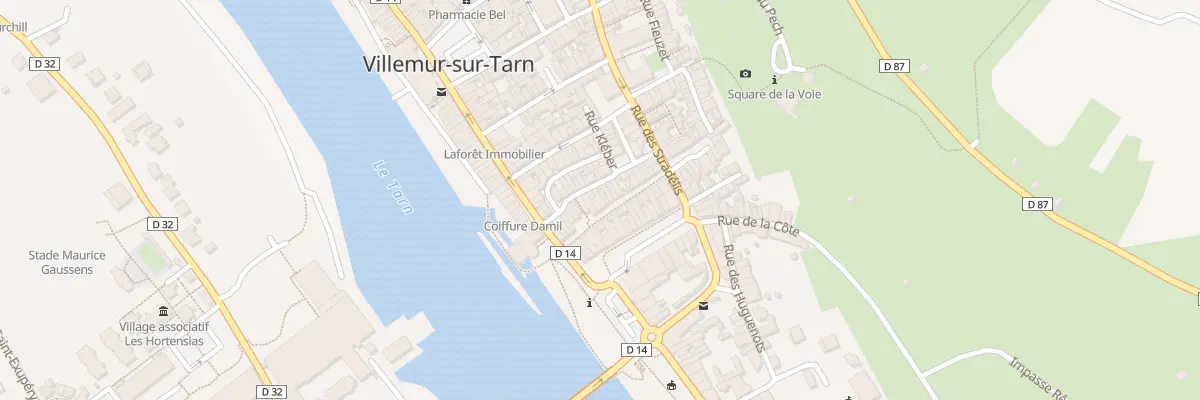 Plan du 19 Rue des Remparts N Dame à Villemur-sur-Tarn