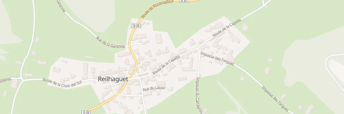 Plan du 5043F Reilhaguet à Reilhaguet