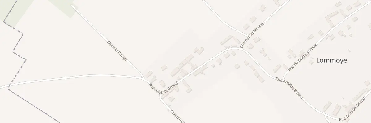 Plan du 40 Rue Aristide Briand à Lommoye