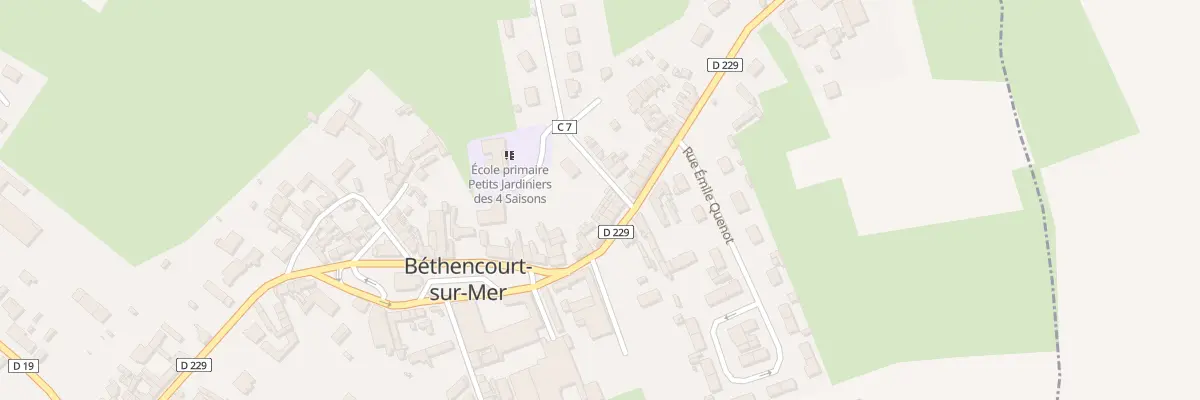 Plan du 9 Rue de Bas à Béthencourt-sur-Mer