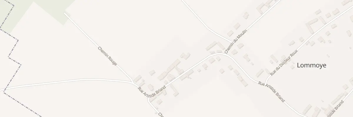 Plan du 38 Rue Aristide Briand à Lommoye