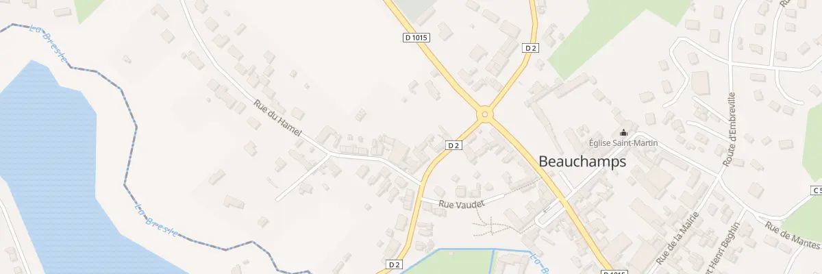 Plan du 6 Rue d’Incheville à Beauchamps