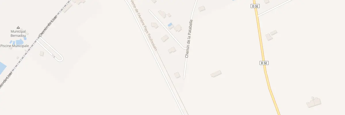 Plan du 364 Che de la Patabelle à Villematier