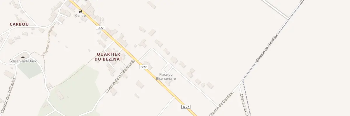 Plan du 5 Rue du Bicentenaire à Saint-Quirc