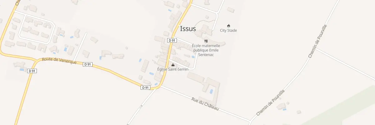 Plan du 7 Rue Raymond Corraze à Issus