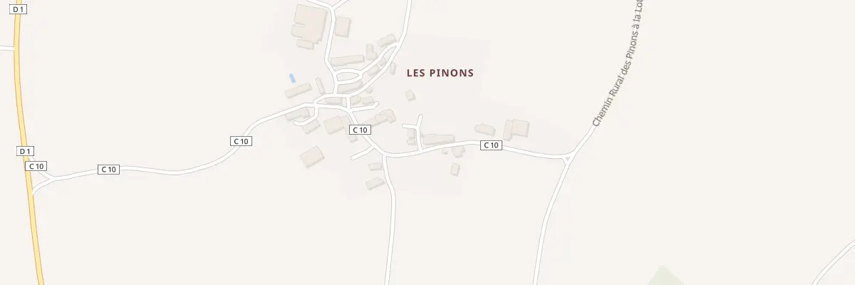 Plan du 17 Les Pinons à Chasseneuil