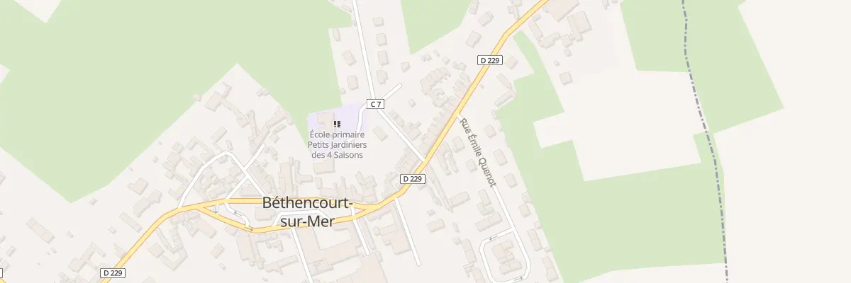 Plan du 15 Rue de Bas à Béthencourt-sur-Mer