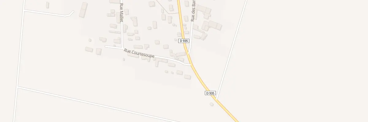 Plan du 2 Rue Courtesoupe à Boncé