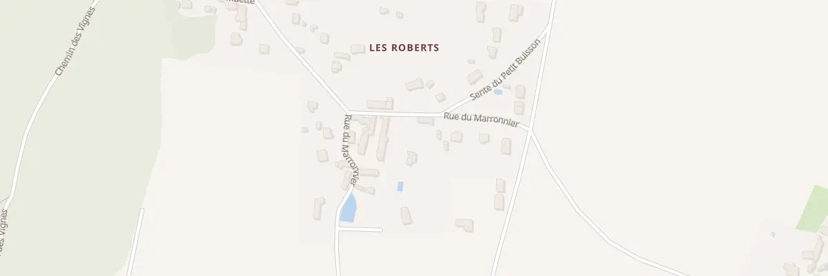Plan du 9 Rue du Marronnier à Bû