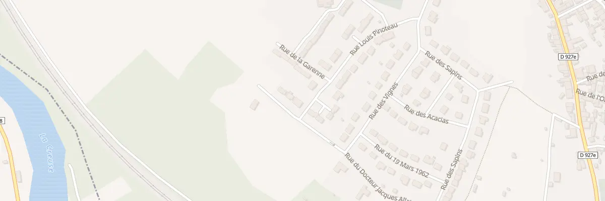 Plan du 5403 Les Douces à Saint-Marcel