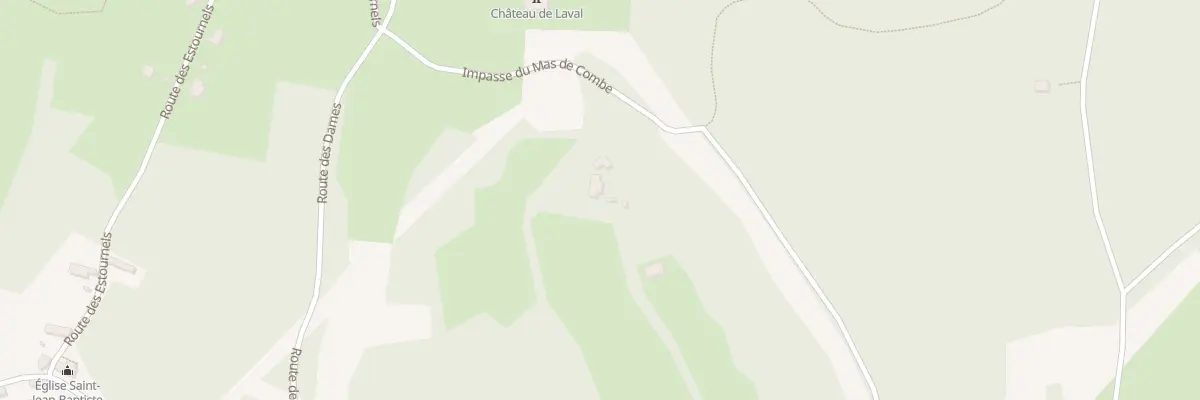 Plan du 5023 Le Mas de Combe à Reilhaguet