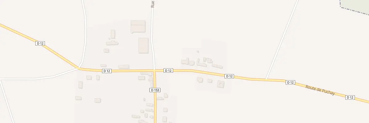 Plan du 5 Rte de Puchay à Coudray